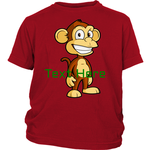 test personalization - monkey shirt