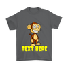 test shirt personaliztion - monkey - multiple variants