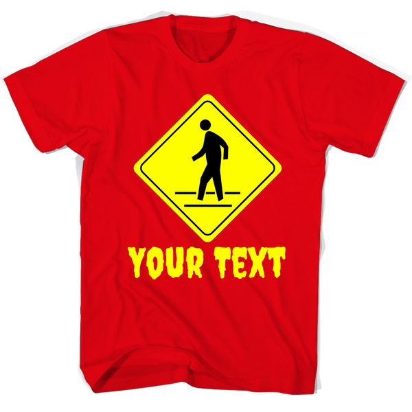 test shirt - sign - creepy text