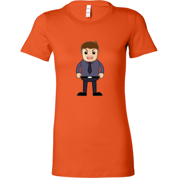 test shirt - guy cowboy - bella