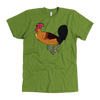 test shirt - rooster - full, top