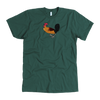 test shirt - rooster - half, full