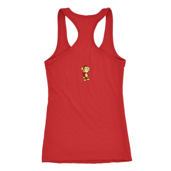 test shirt - monkey back top center