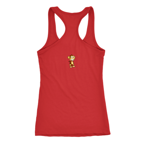 test shirt - monkey back top center