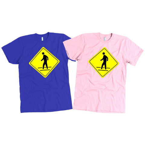 test shirt - blue and pink - same sku