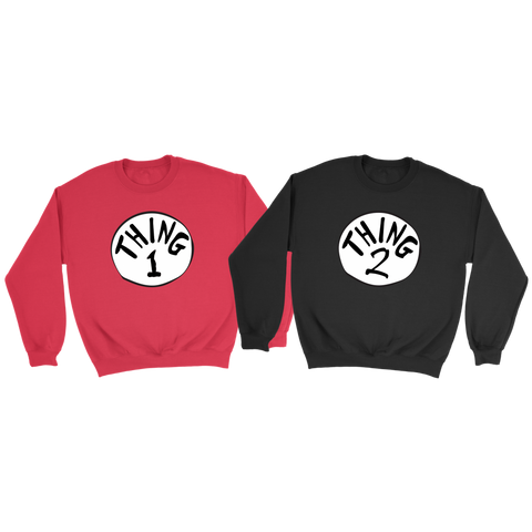 test shirt 20190524 - thing 1 and 2 - same sku, different colors, different artwork