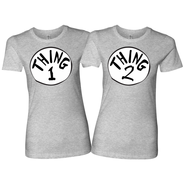 test combo apparel - grey women's shirt