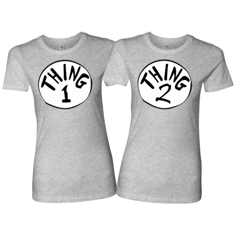 test combo apparel - grey women's shirt