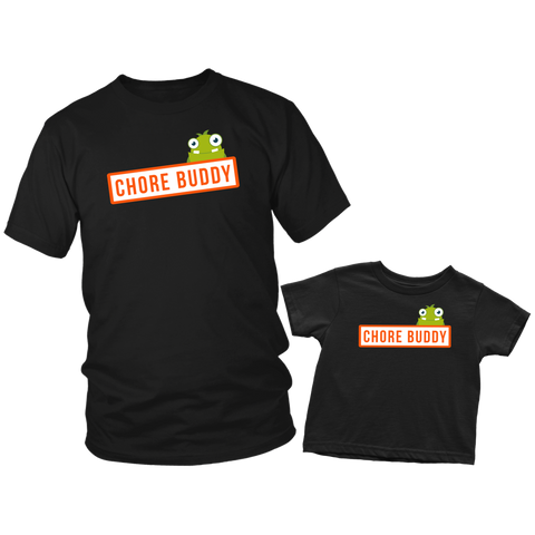 test combo shirt - chore buddy baby and unisex