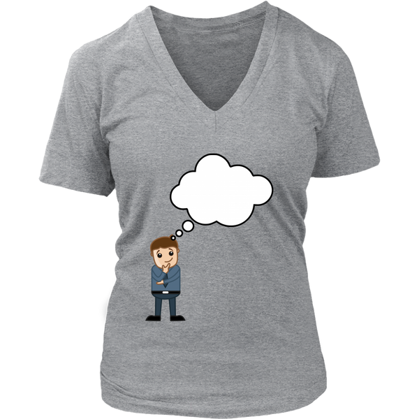 test shirt - thinker yeller 2