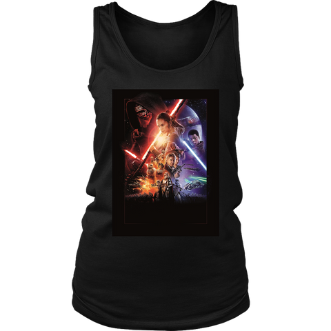 test shirt - space - very large image