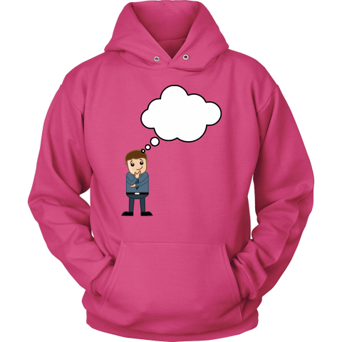 test shirt - thinker yeller 1