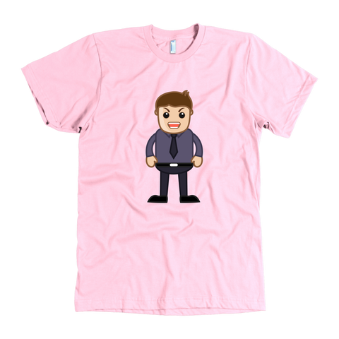 test shirt - guy cowboy - aa