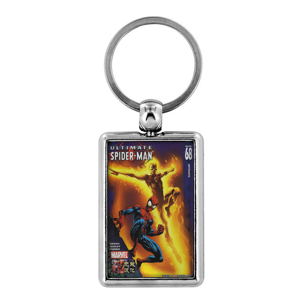 teset keychain spider