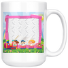 White 15oz Mug - Template 20190226