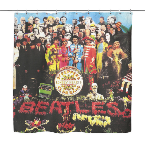 test shower curtain - uma pepper