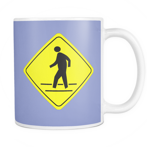 test mug - walk face