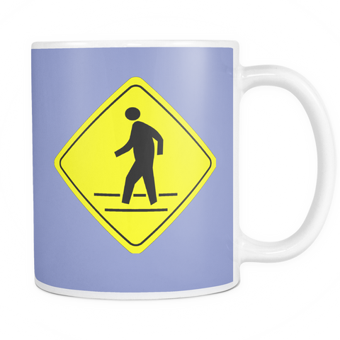 test mug - walk face