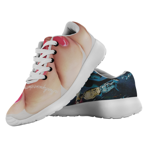 test running shoes - nails space