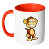 test mug - monkey