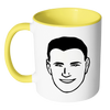 test mug - face