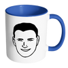 test mug - face
