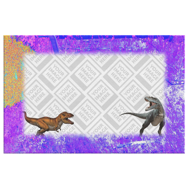 Personalized canvas wrap horizontal