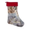 christmas stocking - space giraffe personalized