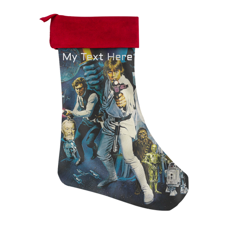 christmas stocking - space giraffe personalized