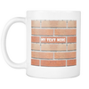 test mug - brick bat