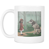 test mug - wolf