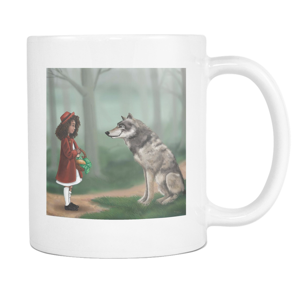 test mug - wolf