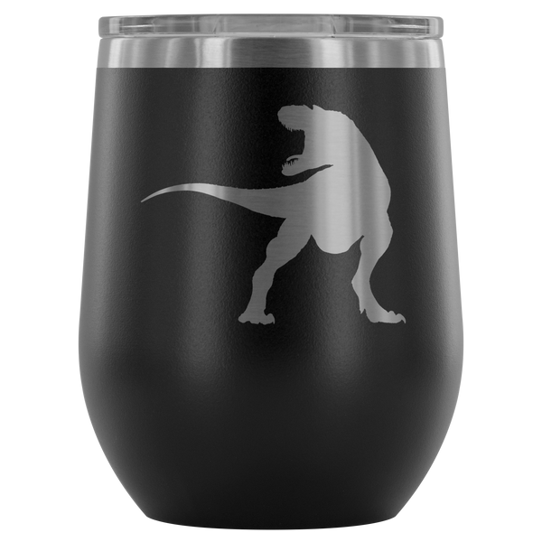 test wine tumbler - t rex