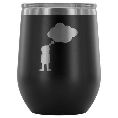 test wine tumbler - thinker