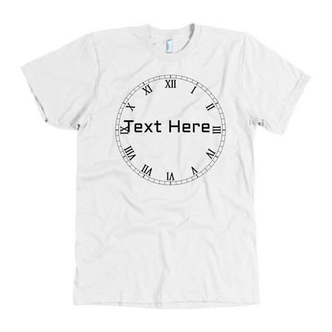 test personalized shirt - clock