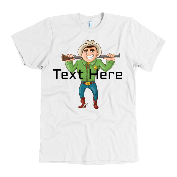 test shirt - text