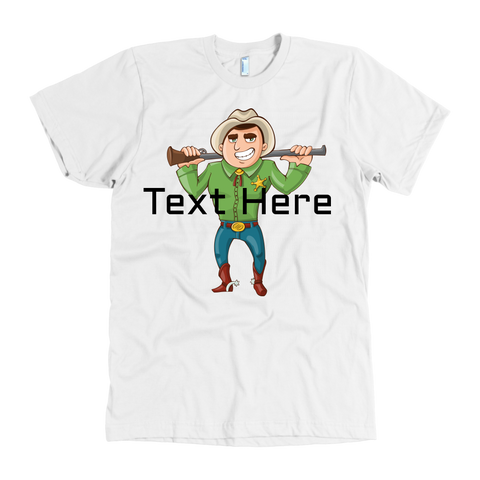 test shirt - text