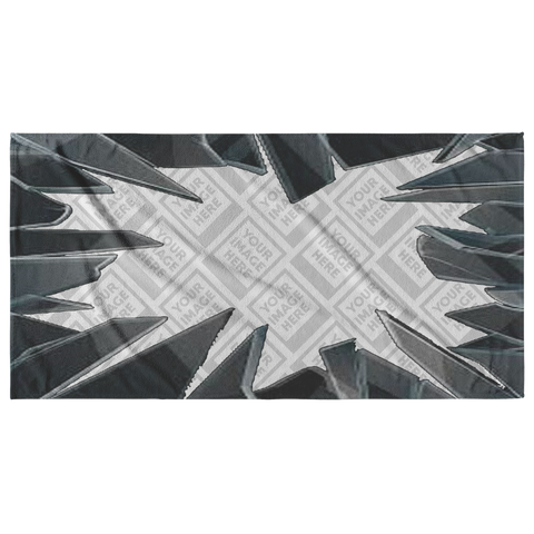 Test Personalized Beach Towel A5 5.29.19