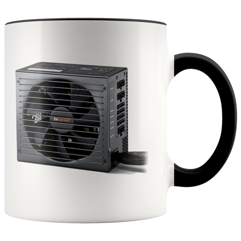 test accent mug - biggest fan