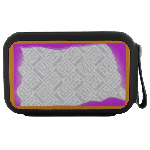 test speaker - thumpah - personalized - purple border 1