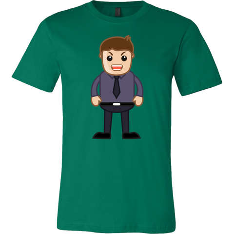 test shirt - angry guy