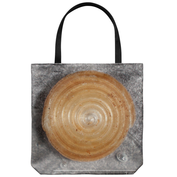 shell comic tote bags