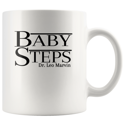 test white 11oz mug - baby steps - 20180612