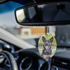 test air freshener - snappy dressing dog
