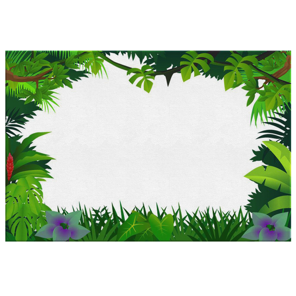 Test Canvas Wrap - Template - jungle