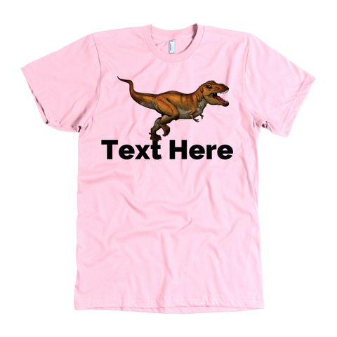 test shirt - dino