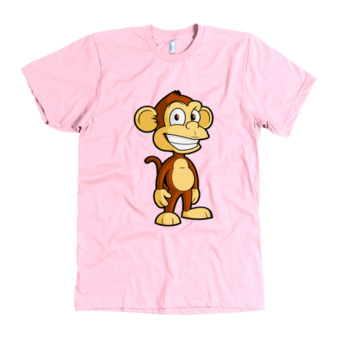 test shirt - monkey, cowboy