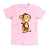 test shirt - monkey, cowboy