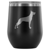 test wine tumbler - woof