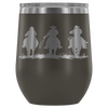 test wine tumbler - cowboys